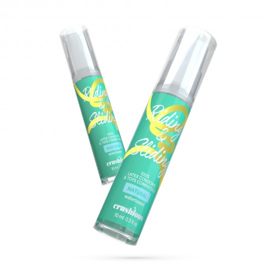 CRUSHIOUS RIDING &amp; SLIDING WATERBASED LUBRICANT GEL 10ML