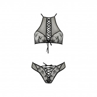 AZALIA SET BLACK  PASSION