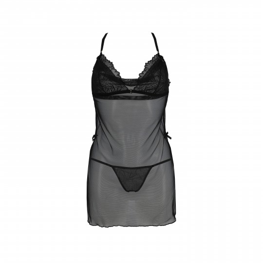 NUISETTE ET STRING DELIENA NOIR PASSION
