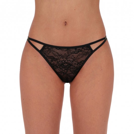 FELICITA THONG BLACK  - PASSION