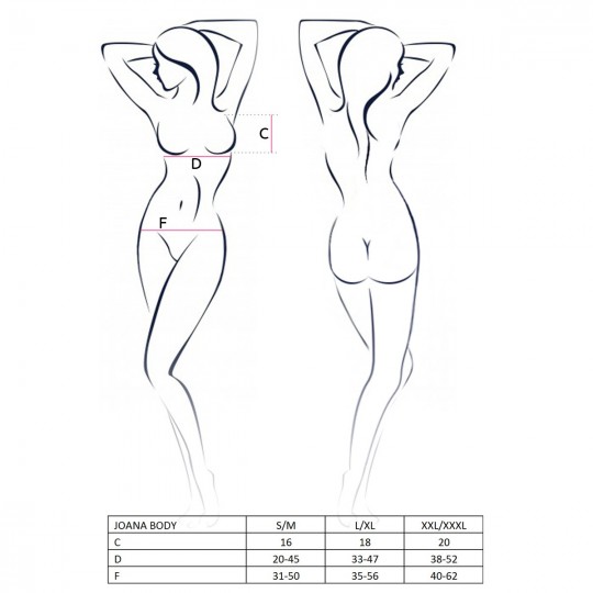 JOANA BODY BLACK  PASSION