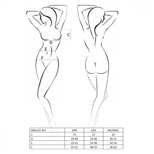 PASSION MALLOY SET BUNNY COSTUME
