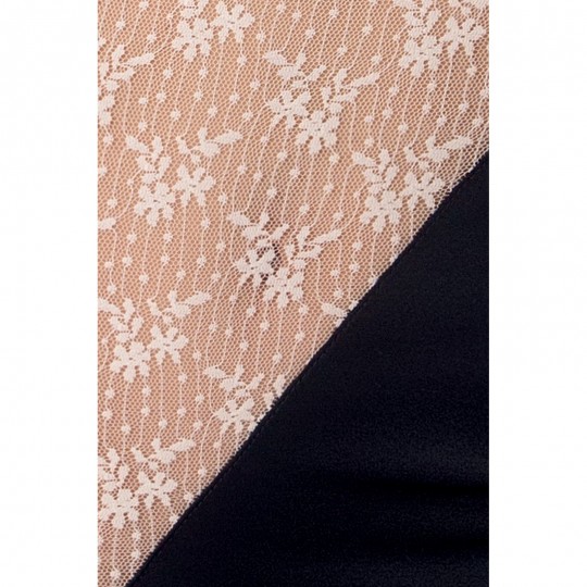 NEA CHEMISE BLACK  - PASSION