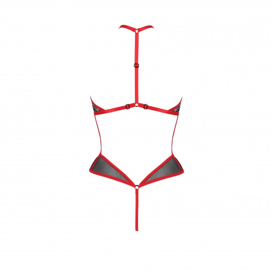 PASSION EROTIC LINE SATARA TEDDY RED