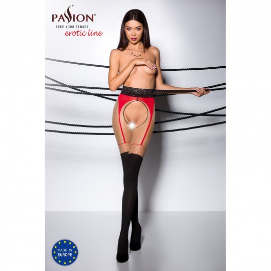 MEDIAS TIOPEN 003 ROJO (20/40 DEN) EROTIC LINE PASSSION