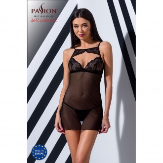 VERONIQUE CHEMISE BLACK  - PASSION
