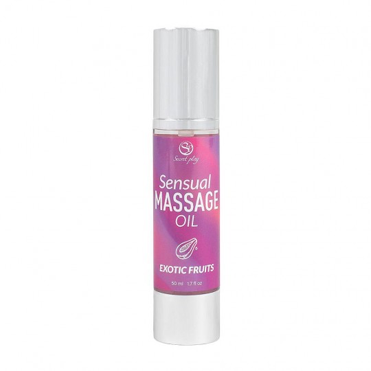 SECRET PLAY EXOTIC FRUITS FLAVOUR MASSAGE OIL 50 ML