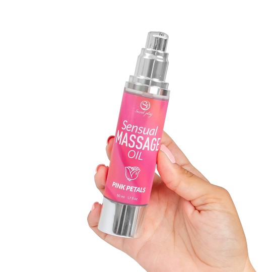HUILE DE MASSAGE AROMATIQUE AUX PÉTALES DE ROSE 50 ML SECRET PLAY