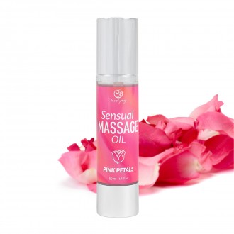 SECRET PLAY ROSE PETALS AROMA MASSAGE OIL 50 ML
