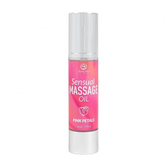 HUILE DE MASSAGE AROMATIQUE AUX PÉTALES DE ROSE 50 ML SECRET PLAY