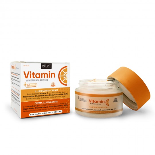 CREMA GIORNO ILLUMINANTE VITAMIN C 50ML VIT VIT COSMETICS