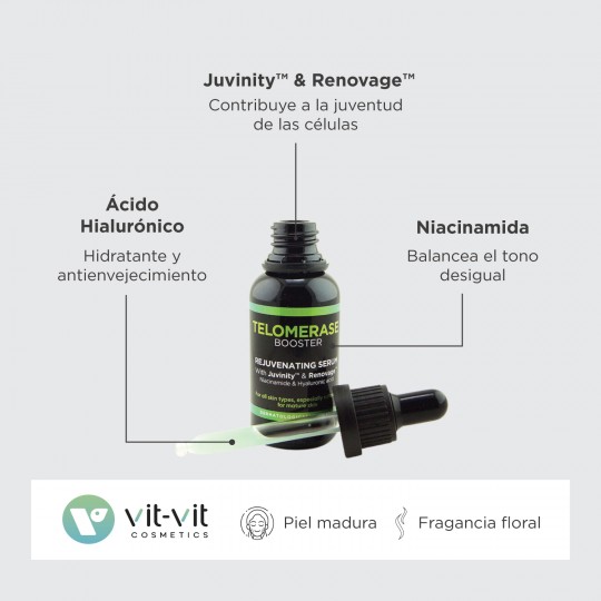 VIT VIT COSMETICS TELOMERASE BOOSTER SERUM 30ML