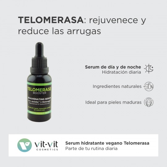 SERÚM TELOMERASE BOOSTER VIT VIT COSMETICS 30ML