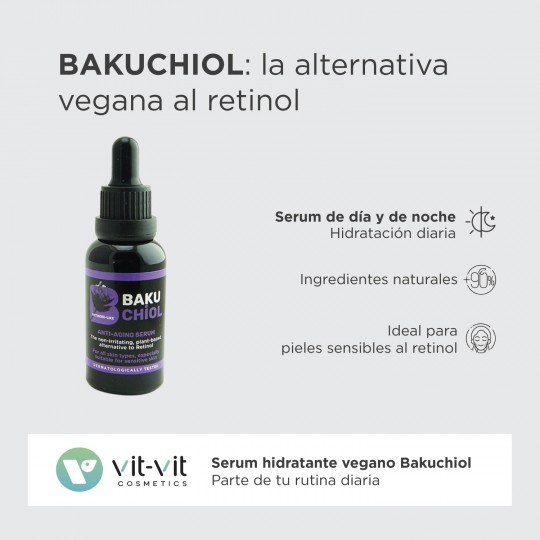 SÉRUM ANTI-ÂGE BAKUCHIOL VIT VIT COSMETICS 30ML