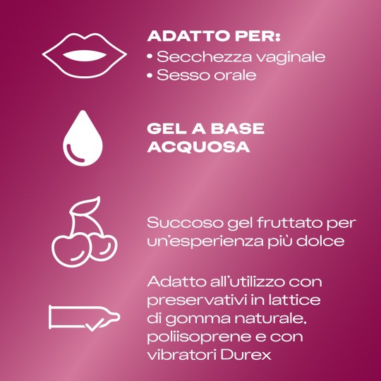 DUREX® PLAY CHERRY LUBRICANT 50ML