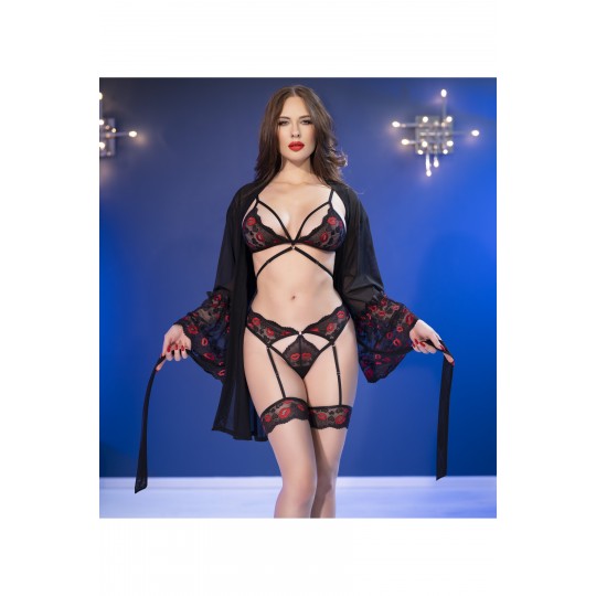 CONJUNTO DE 3 PEÇAS CR-4880 CHILIROSE