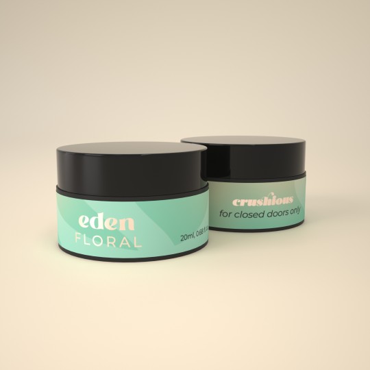 МАССАЖНАЯ СВЕЧА EDEN С ФЕРОМОНАМИ И ЦВЕТОЧНЫМ АРОМАТОМ 20ML CRUSHIOUS