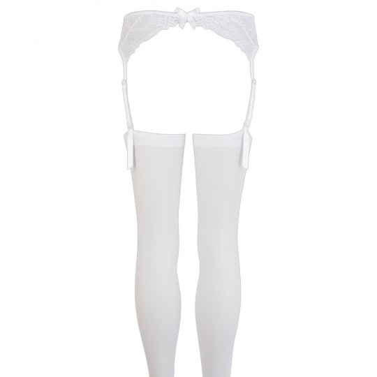 REGGICALZE IN PIZZO BIANCO