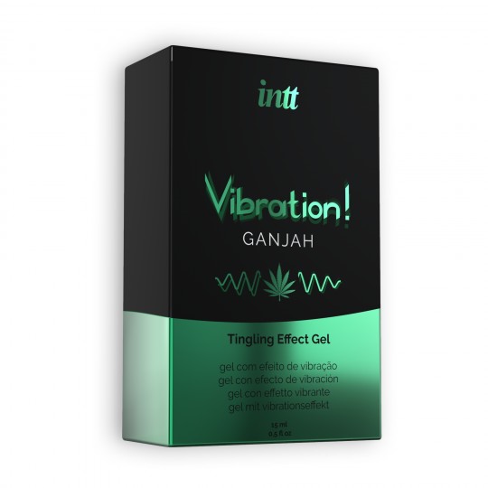 GEL CON VIBRAZIONE VIBRAZIONE GANJAH INTT 15 ML