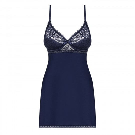 OBSESSIVE DRIMERA BABYDOLL AND THONG BLUE