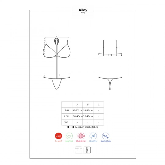 CORPO AILAY OBSESSIVE NERO