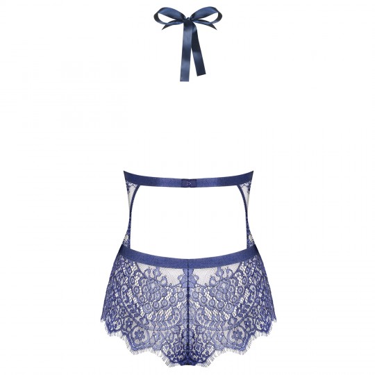 OBSESSIVE FLOWLACE TEDDY BLUE