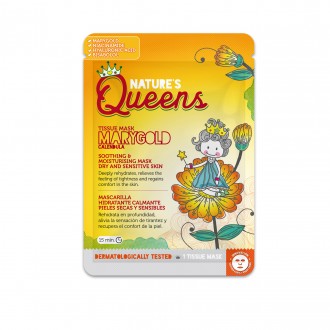 NATURE'S QUEENS SOOTHING FACIAL TISSUE MASK MARYGOLD 25ML