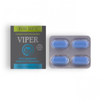 VIPER STIMULATING CAPS FOR MEN 4 CAPS