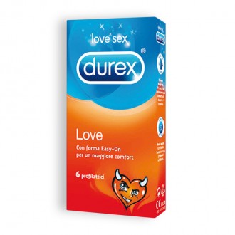 DUREX LOVE CONDOMS 6 UNITS