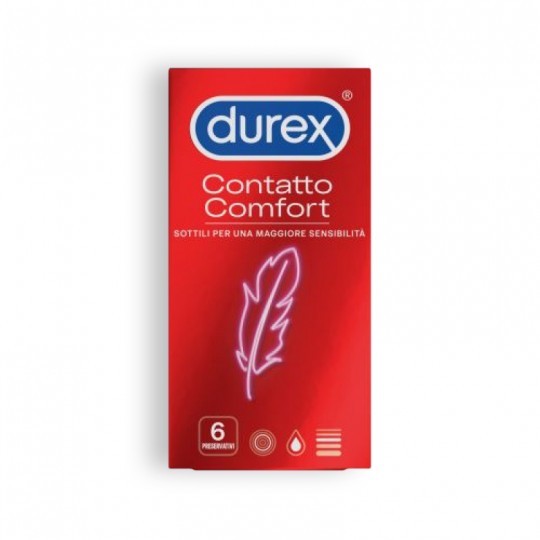 PRESERVATIVI DUREX CONTATTO COMFORT 6 UNITÀ