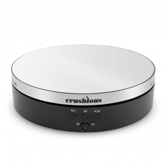 ESPOSIZIONE ROTATORIA CRUSHIOUS CON I LUBRIFICANTI FLYER INGLESE DI PRESENTAZIONE