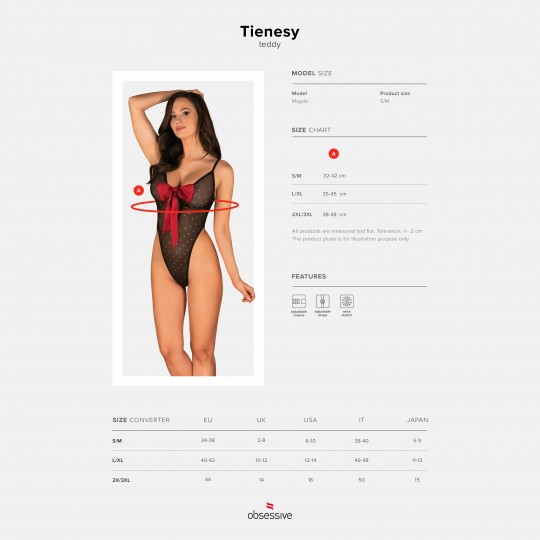 QUEEN SIZE OBSESSIVE TIENESY TEDDY