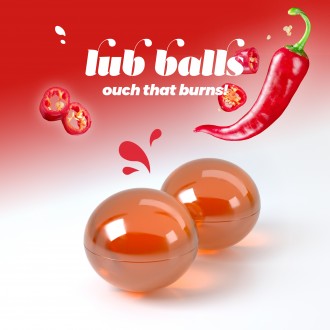 BOULES EXPLOSIVES AVEC EFFET CHAUFFANT LUB BALLS CRUSHIOUS