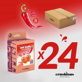 PACK OF 24 LUB BALLS HOT EFFECT EXPLOSIVE BALLS CRUSHIOUS