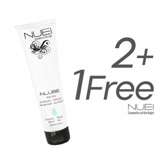 2 + 1 FREE SPECIAL PROMO PACK NUEI INLUBE NATURAL WATERBASED LUBRICANT 100ML