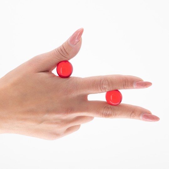 CRUSHIOUS LUBBIES KISSABLE OIL BALLS STRAWBERRY &amp; CHAMPAGNE