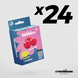 PACK OF 24 CRUSHIOUS LUBBIES HOT & COLD OIL BALLS